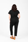 Piper & Scoot: The Bianca Cinch Jumpsuit in Black