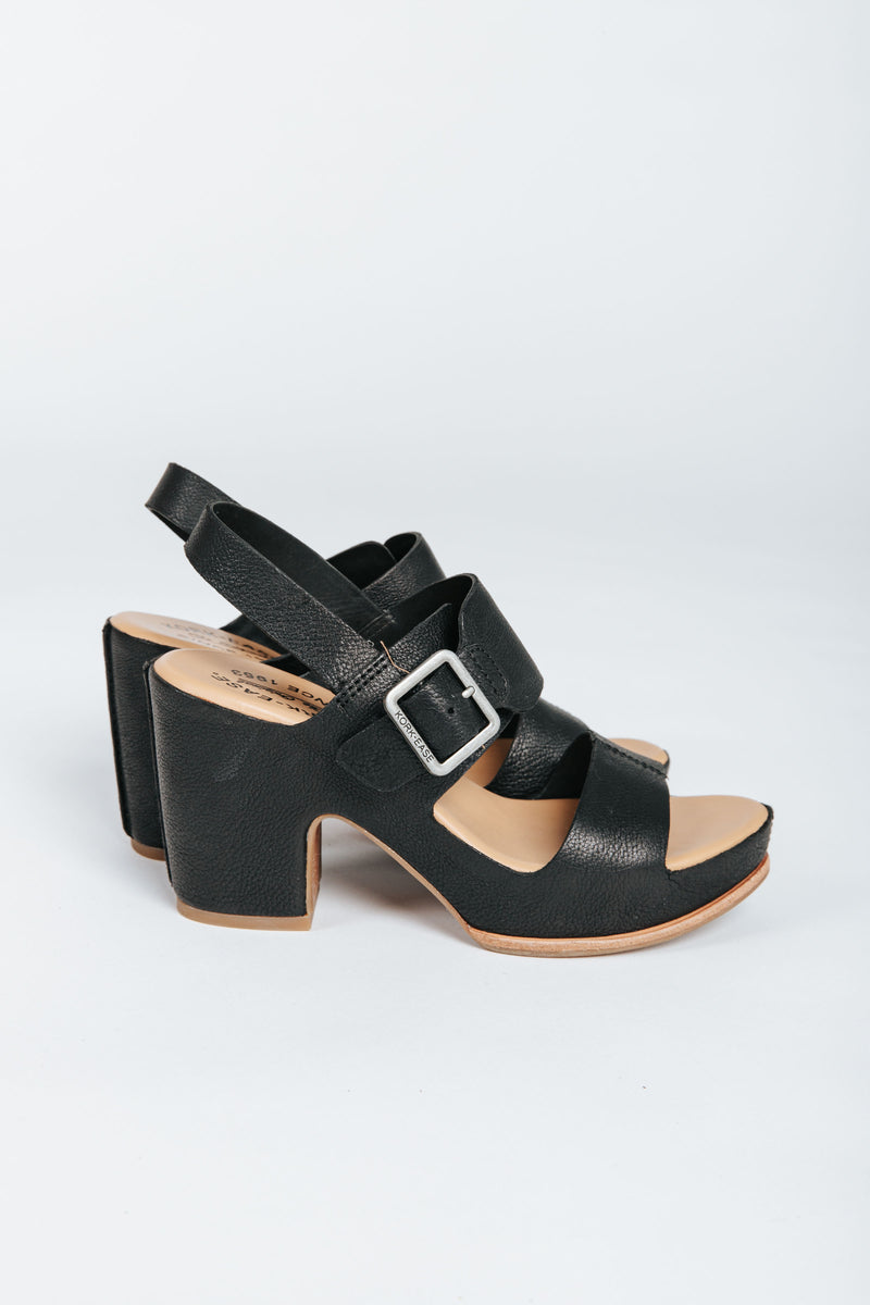 Kork-Ease: San Carlos Sandal in Black (SHIPS IN 2 WEEKS)