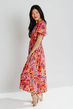 The One Dress in Magenta Floral