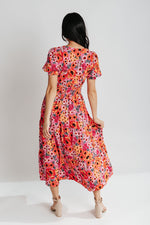 The One Dress in Magenta Floral
