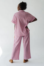 The Kutcher Plaid Bottom in Pink