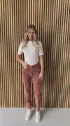 The Sutherland Suede Pants in Cognac