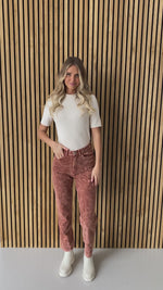 The Sutherland Suede Pants in Cognac