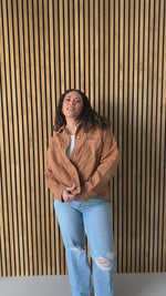 Free People: Opal Swing Denim Jacket in Golden Nugget