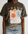 Piper & Scoot: The Pride Graphic Tee in Charcoal