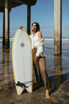 The Alva Wide Leg Pants in Olive